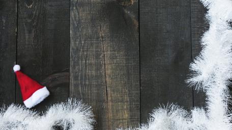 Santa hat wallpaper