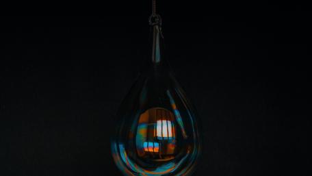 Radiant Reflection of Colors in Darkness wallpaper