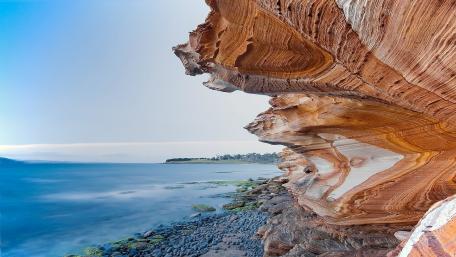 Painted Cliffs (Tasmania) wallpaper