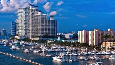 Miami Beach Marina wallpaper