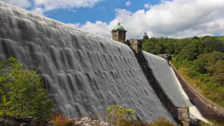 Craig Goch Dam wallpaper