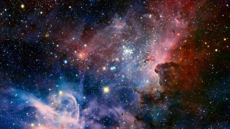 Ethereal Cosmic Nebula Wonders wallpaper