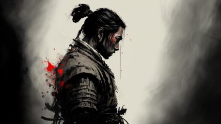 Wounded Samurai in Solitude wallpaper
