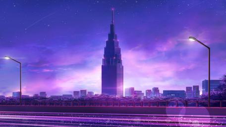 Tokyo illustration wallpaper