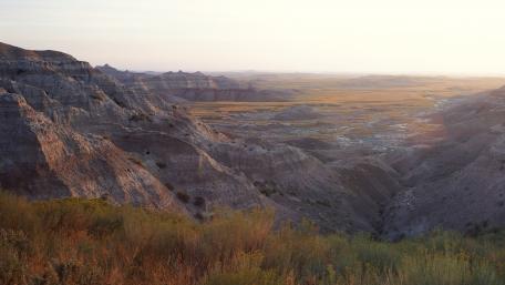 Majestic Badlands at Dusk wallpaper
