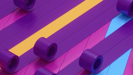 Vibrant Striped Abstract Wallpaper Design wallpaper