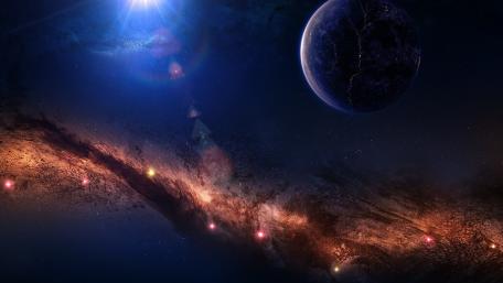 Galactic Wonderscape wallpaper