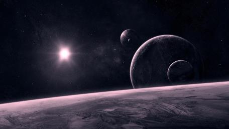 Mysterious Cosmic Realm Awaits Your Imagination wallpaper