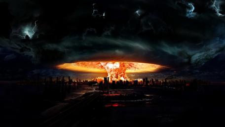 Apocalyptic Fury of the Nuclear Abyss wallpaper