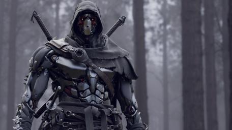 Cyborg ninja wallpaper