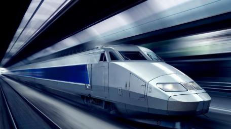 High-Speed Journey with TGV Train Wallpaper wallpaper