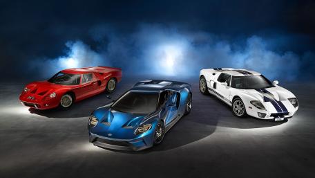 Ford GT Evolution Luxurious Power and Performance Tribute wallpaper
