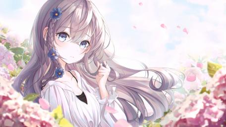 Springtime Serenity in Bloom wallpaper