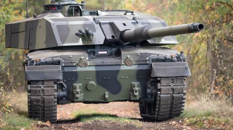 Challenger 3 Tank in Action wallpaper