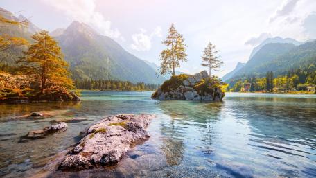 Hintersee wallpaper