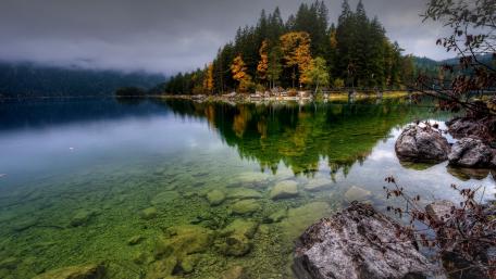 Eibsee lake wallpaper