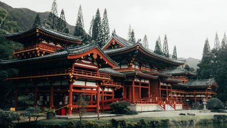 Byodo-In Temple (Hawaii) wallpaper