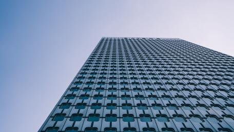 Abstract Urban Facade from a Unique Perspective wallpaper
