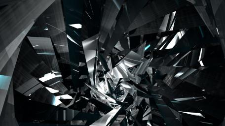 Shattered Glass Abstract Artistry wallpaper