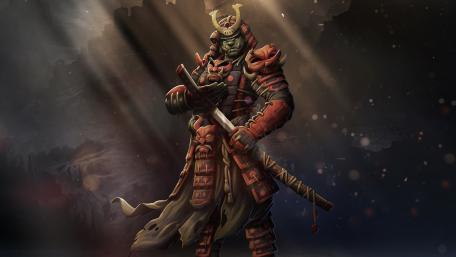 Samurai of the Shadow Realm wallpaper