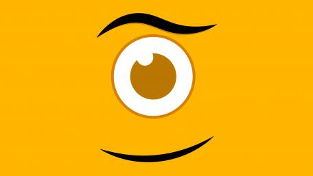 Monster happy wallpaper