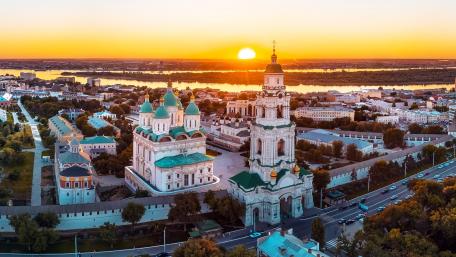 Astrakhan Kremlin wallpaper