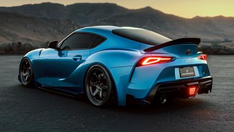 Blue Supra wallpaper