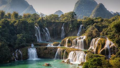 Ban Gioc water Falls wallpaper