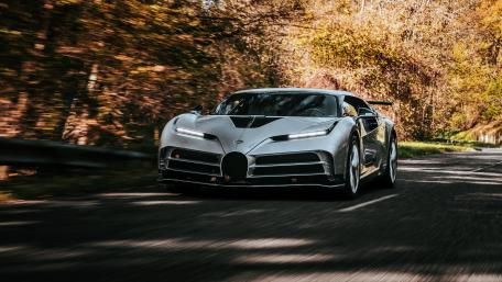Dreaming in Speed Bugatti Centodieci Supercar Elegance wallpaper