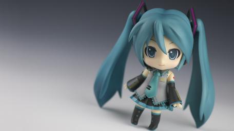 Charming Chibi Hatsune Miku Wallpaper wallpaper