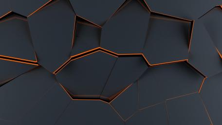 Illuminated Geometric Elegance wallpaper