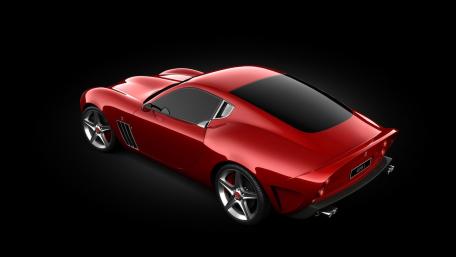 Sleek Vandenbrink GTO Against Black Background wallpaper