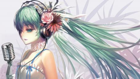 Enchanting Hatsune Miku Wallpaper for Fans wallpaper