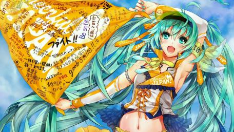 Vibrant Celebration of Anime Culture and Joy wallpaper