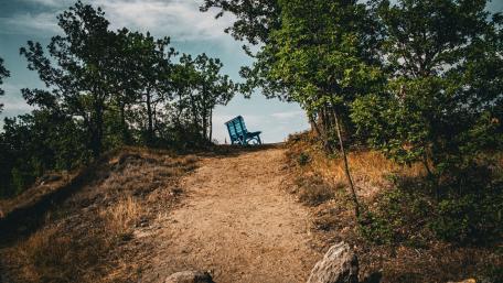 Giusvalla giant bench wallpaper