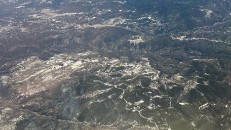 Majestic Aerial View of Mountain Landscapes wallpaper