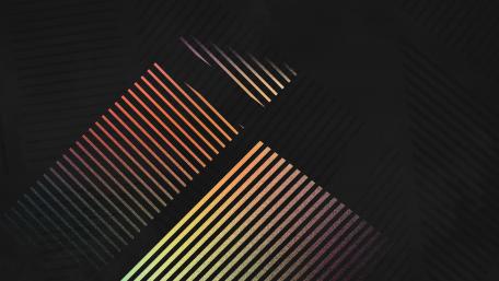 Vibrant Stripes on Dark Canvas wallpaper
