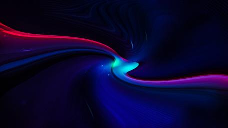 Ethereal Liquid Waves in Motion wallpaper