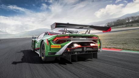 Lamborghini Huracan GT3 Racing Power wallpaper