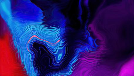 Fluid Dreams in Vivid Hues wallpaper