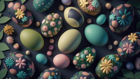 Easter Egg Extravaganza wallpaper