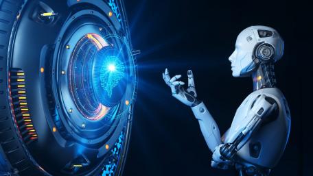 The Future of AI Interaction wallpaper