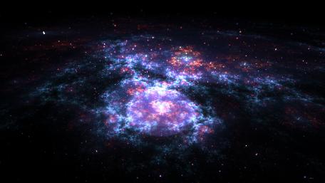 Vibrant Cosmic Whirlpool: Messier 82 Unveiled wallpaper