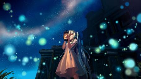 Whispers of the Night Sky wallpaper