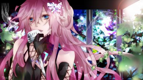 Enchanting Megurine Luka Wallpaper Artistry wallpaper
