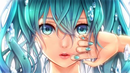 Enchanting Hatsune Miku Wallpaper for Fans wallpaper