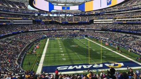 Football Game at Sofi Stadium wallpaper