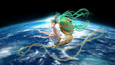 Time Travel Dreams in Space wallpaper
