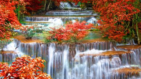 Erawan Falls wallpaper