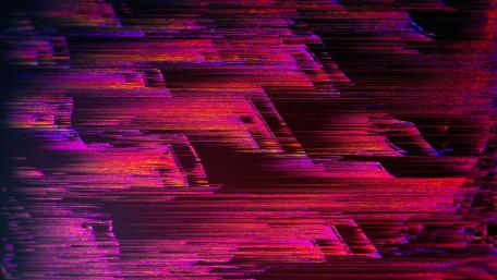 Digital Pixel Monsoon in Vibrant Pink Tones wallpaper